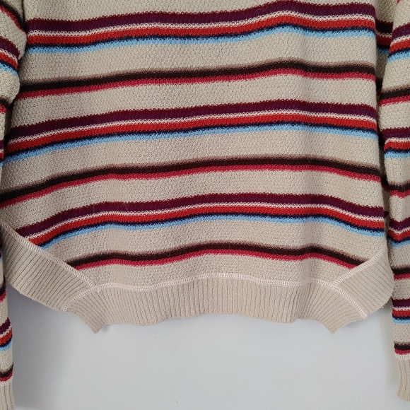 FP Beach Free People Road Trip Knit Pullover Sweater Striped Size XS - Picture 13 of 16